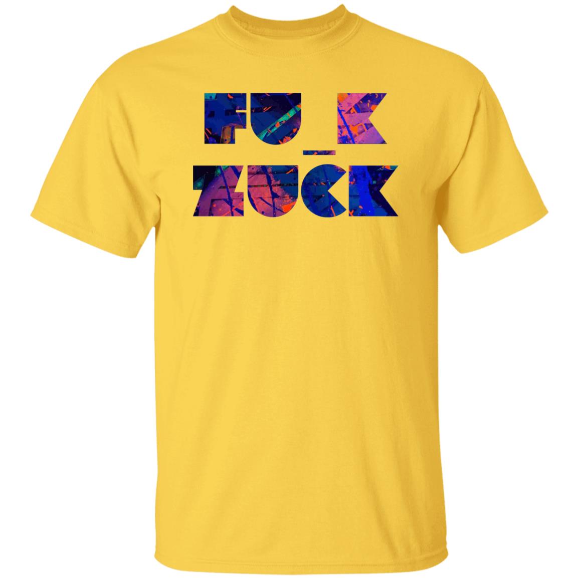 Gavin Scott Censored FU_K ZUCK Tee (Genderless S-6XL)