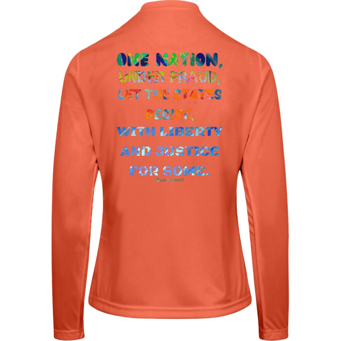 Gavin Scott "ONE NATION..." Team 365 Long Sleeve Tee (Femme XS-3XL)