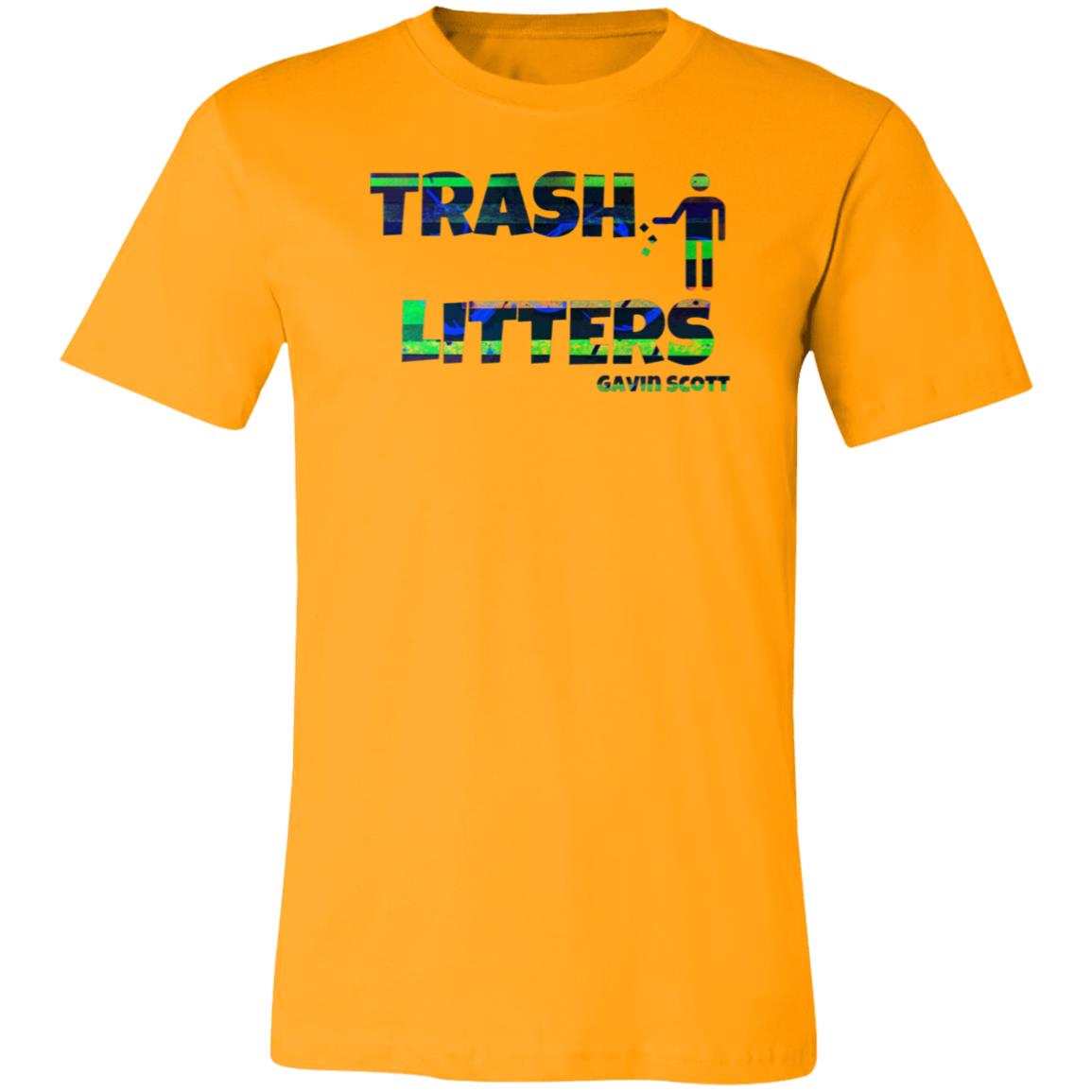 Gavin Scott TRASH LITTERS Jersey Tee (Genderless XS-4XL)