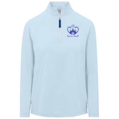 Gavin Scott FUCKTRUMP CrownLux Clubhouse Quarter Zip (Femme XS-3XL)