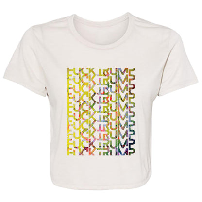 Gavin Scott FUCKTRUMP Flowy Cropped Tee (Femme S-2XL)