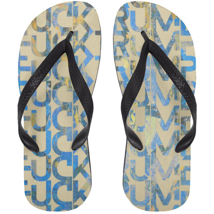 Gavin Scott FUCKTRUMP Adult Flip Flops