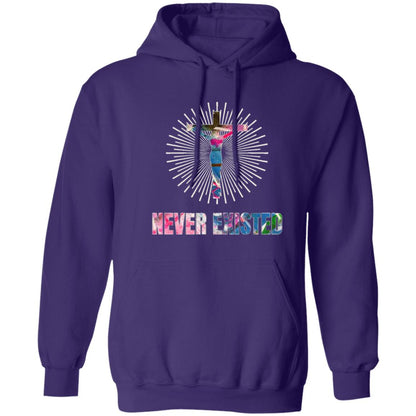 Gavin Scott NEVER EXISTED Pullover Hoodie (Genderless S-3XL)