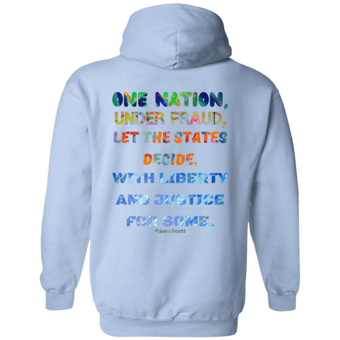 Gavin Scott "ONE NATION..." Pullover Hoodie (Genderless S-5XL)