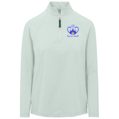 Gavin Scott FUCKTRUMP CrownLux Clubhouse Quarter Zip (Femme XS-3XL)