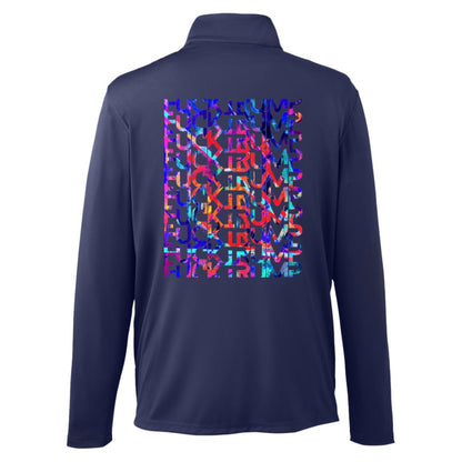 Gavin Scott X Puma FUCKTRUMP Icon Quarter Zip Jacket (Masc S-4XL)