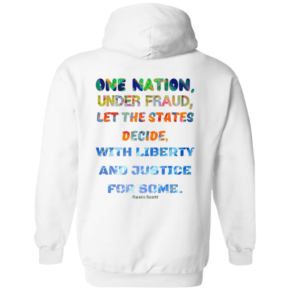 Gavin Scott "ONE NATION..." Pullover Hoodie (Genderless S-5XL)