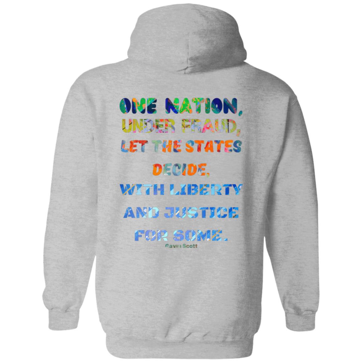 Gavin Scott "ONE NATION..." Pullover Hoodie (Genderless S-5XL)