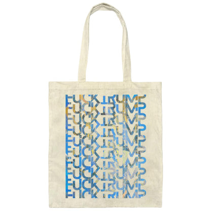 Gavin Scott FUCKTRUMP Double Side Design Canvas Tote Bag