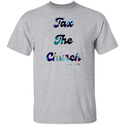 Gavin Scott TAX THE CHURCH T-Shirt (Genderless S-6XL)