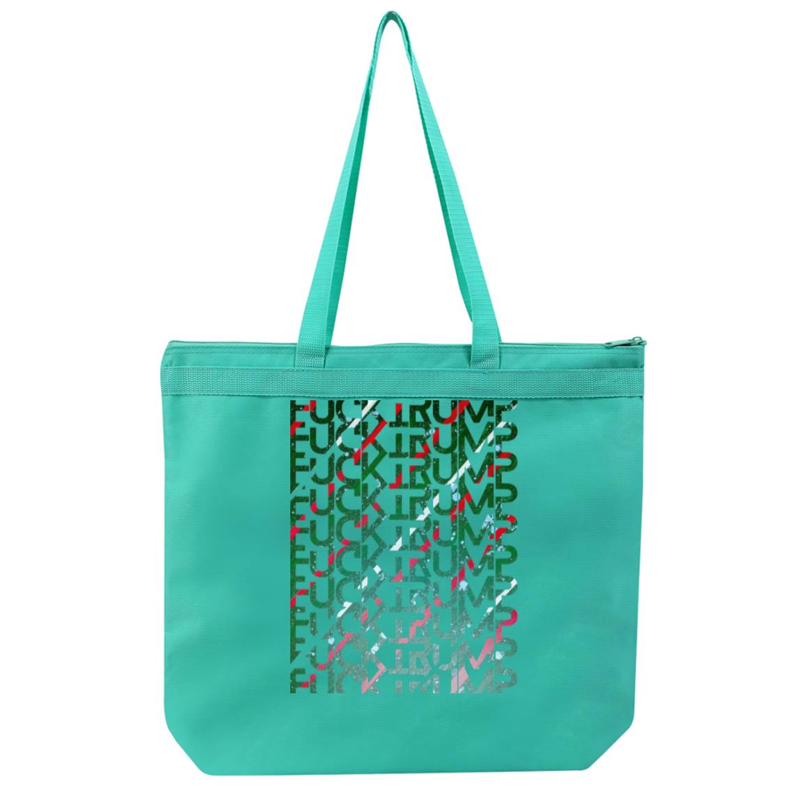 Gavin Scott FUCK TRUMP Double Sided Liberty Bags Melody Large Tote