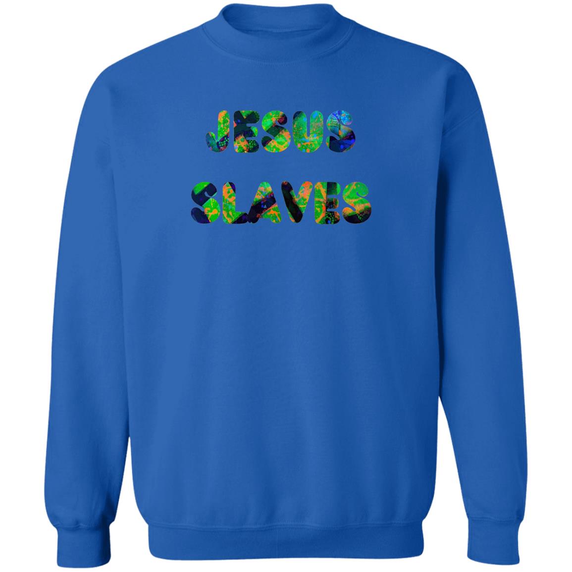 Gavin Scott JESUS SLAVES Pullover Crewneck Sweatshirt (Masc S-3XL)