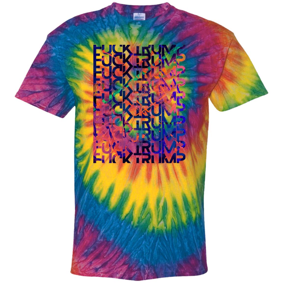 Gavin Scott FUCK TRUMP 100% Cotton Tie Dye T-Shirt (Masc S-5XL)