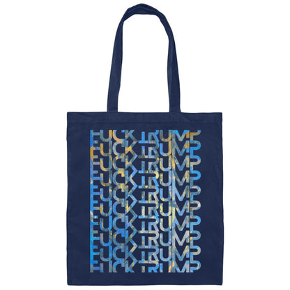 Gavin Scott FUCKTRUMP Double Side Design Canvas Tote Bag