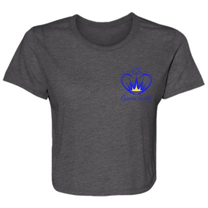 Gavin Scott I COME IN PEACE Flowy Cropped Tee (Femme S-2XL)