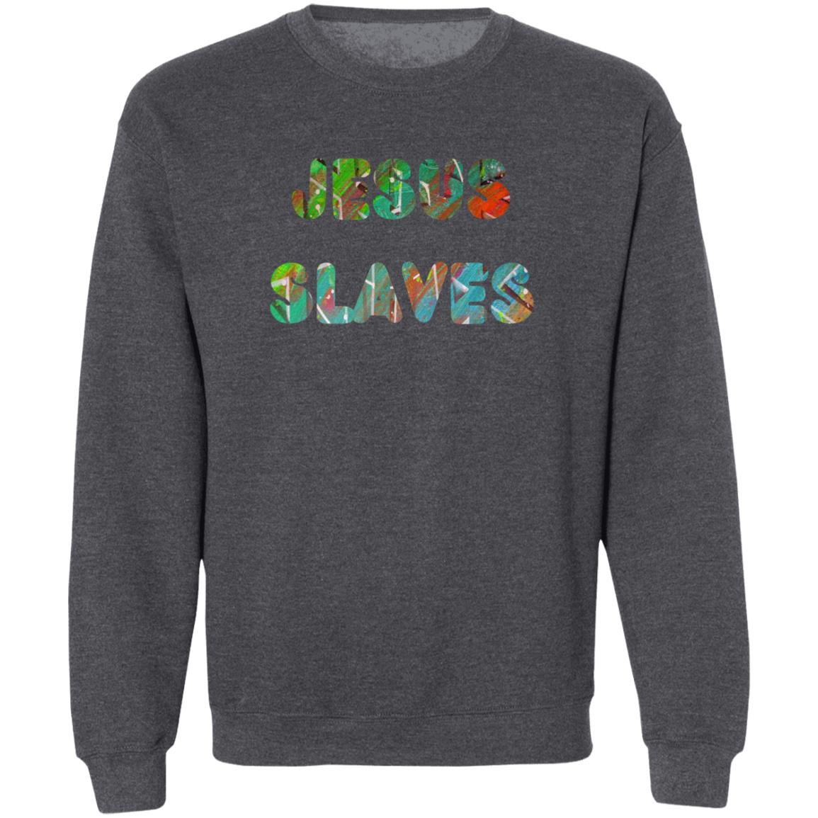 Gavin Scott JESUS SLAVES Pullover Crewneck Sweatshirt (Masc S-3XL)