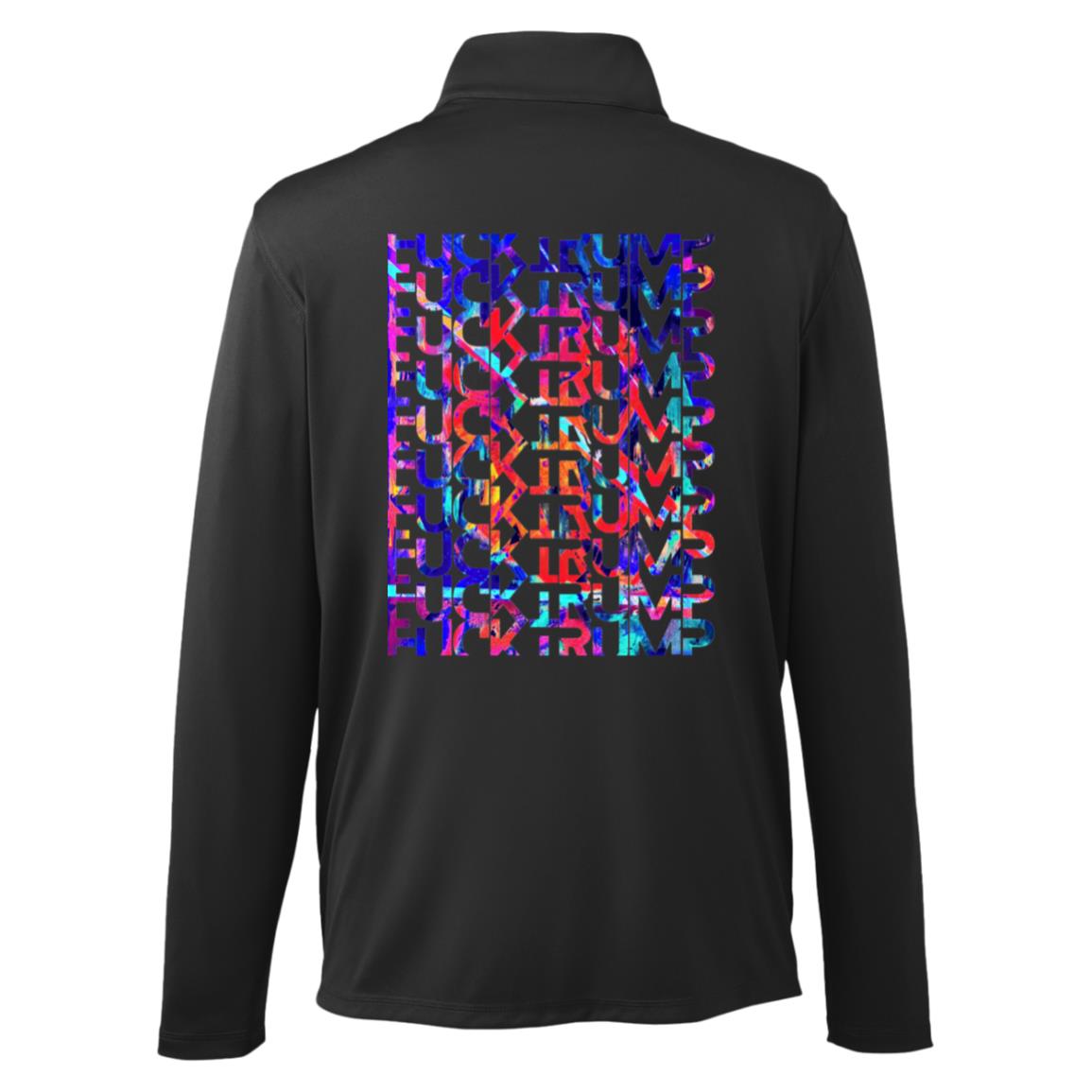 Gavin Scott X Puma FUCK TRUMP Icon Quarter Zip Jacket (Masc S-4XL)