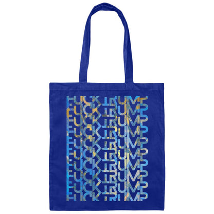 Gavin Scott FUCKTRUMP Double Side Design Canvas Tote Bag