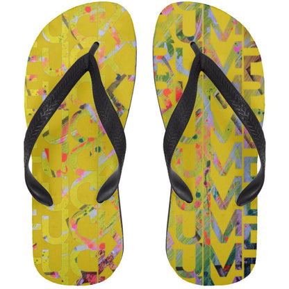 Gavin Scott FUCKTRUMP Adult Flip Flops