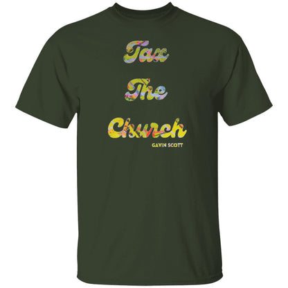 Gavin Scott TAX THE CHURCH T-Shirt (Genderless S-6XL)