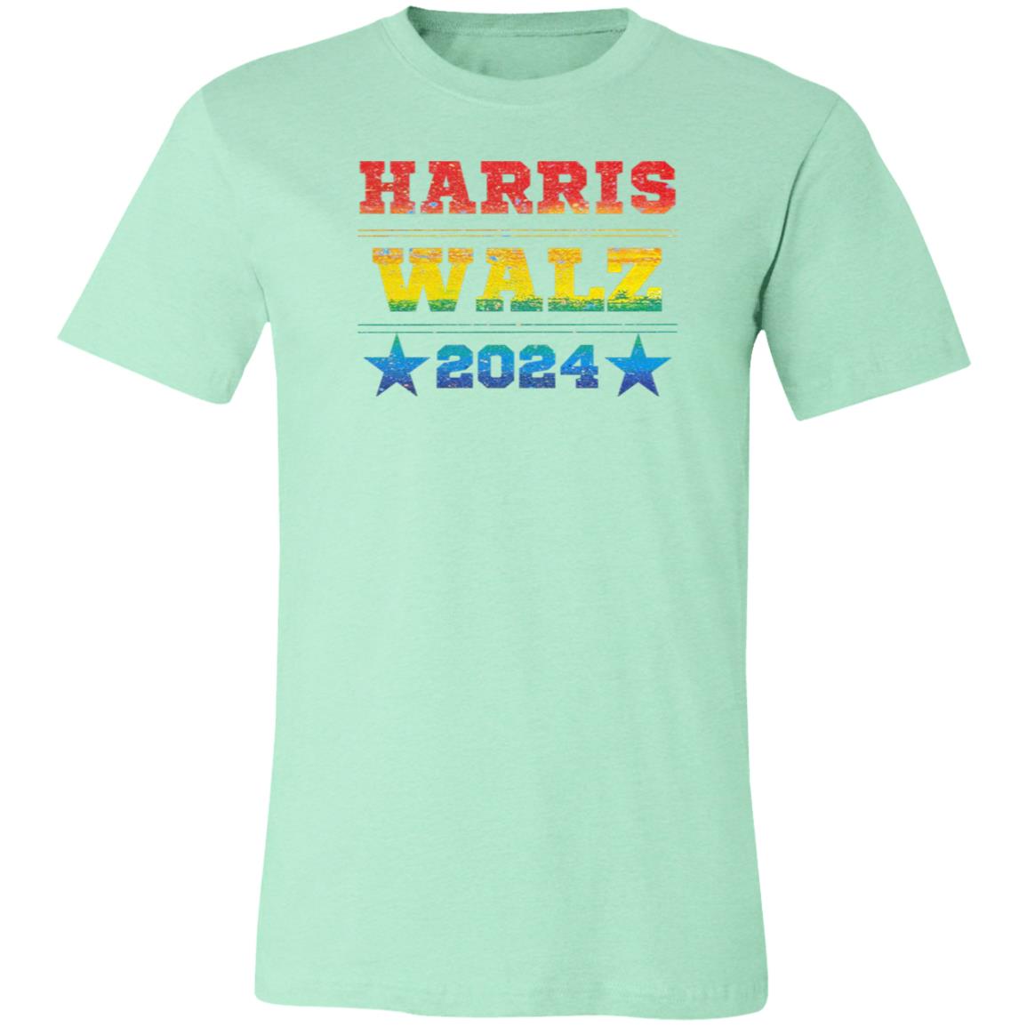 Gavin Scott Genderless HARRIS WALZ 2024 Jersey Short-Sleeve Tee