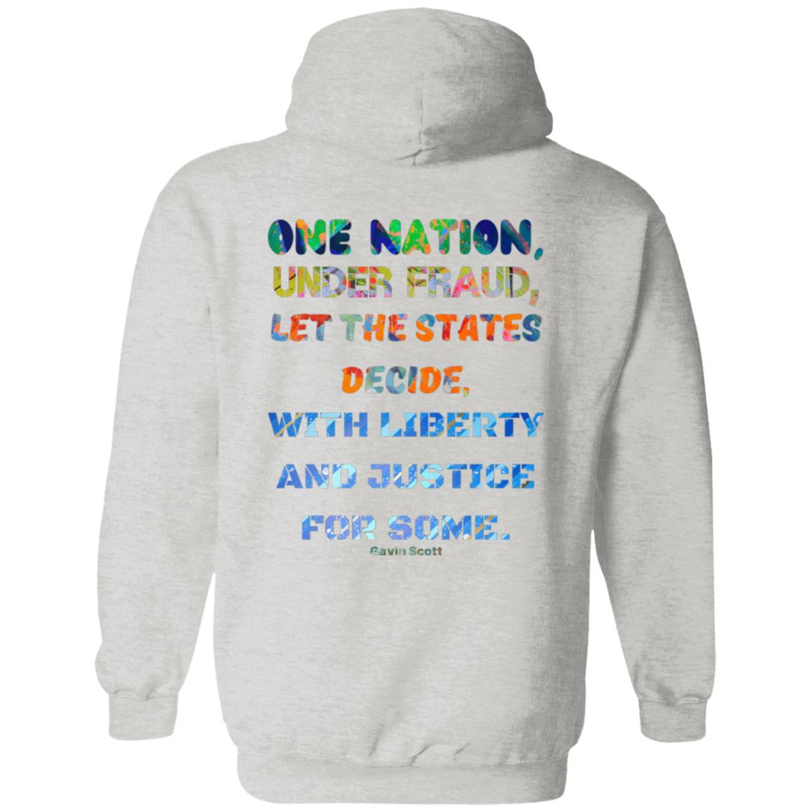 Gavin Scott "ONE NATION..." Pullover Hoodie (Genderless S-5XL)