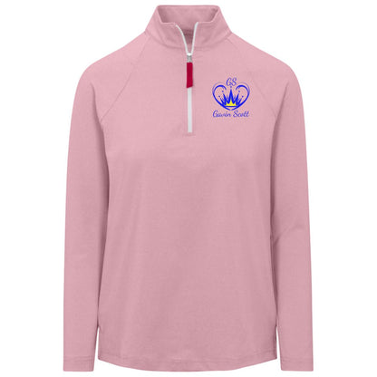 Gavin Scott FUCKTRUMP CrownLux Clubhouse Quarter Zip (Femme XS-3XL)