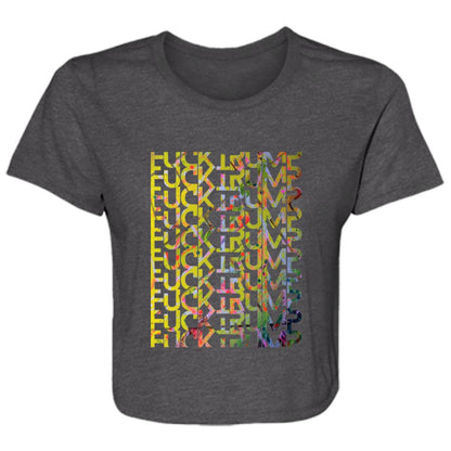 Gavin Scott FUCKTRUMP Flowy Cropped Tee (Femme S-2XL)