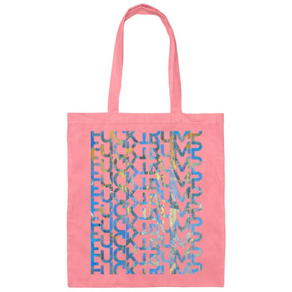 Gavin Scott FUCKTRUMP Double Side Design Canvas Tote Bag