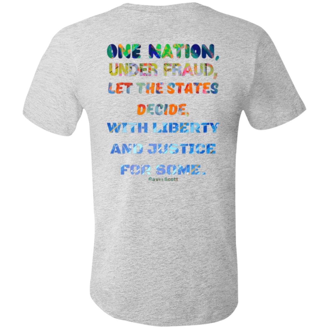 Gavin Scott "ONE NATION..." Jersey Short-Sleeve Tee (Genderless XS-4XL)