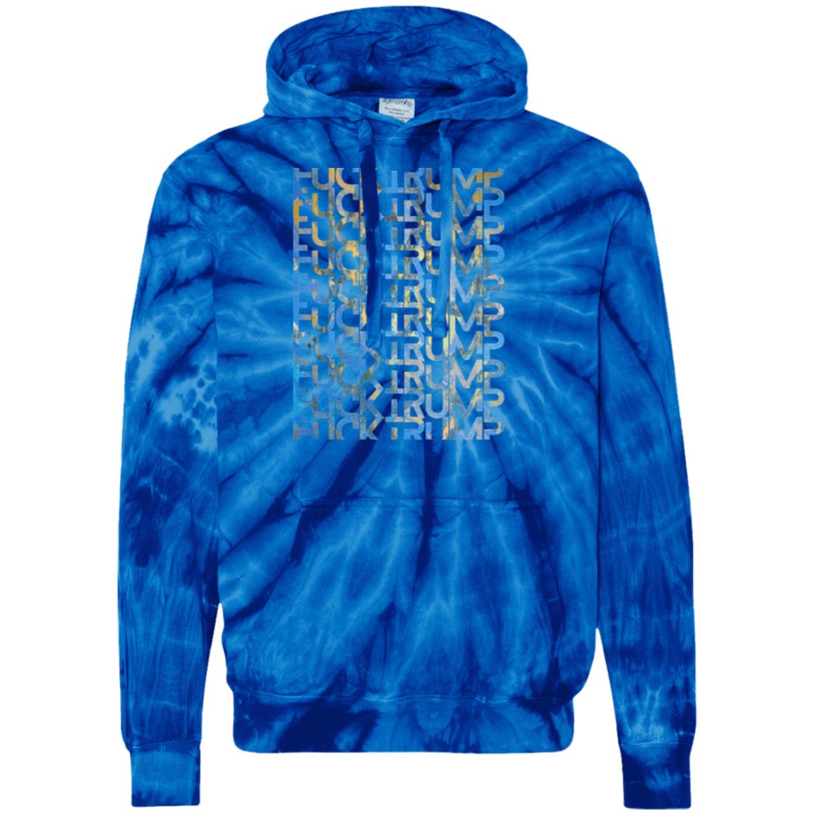 Gavin Scott FUCK TRUMP Tie-Dyed Pullover Hoodie (Genderless S-3XL)