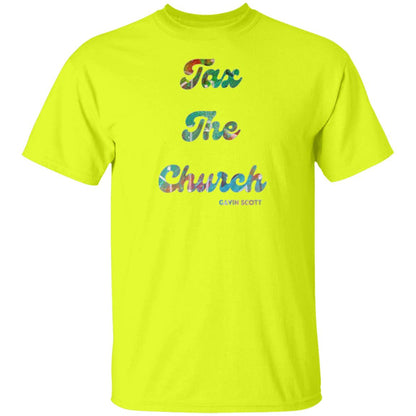 Gavin Scott TAX THE CHURCH T-Shirt (Genderless S-6XL)