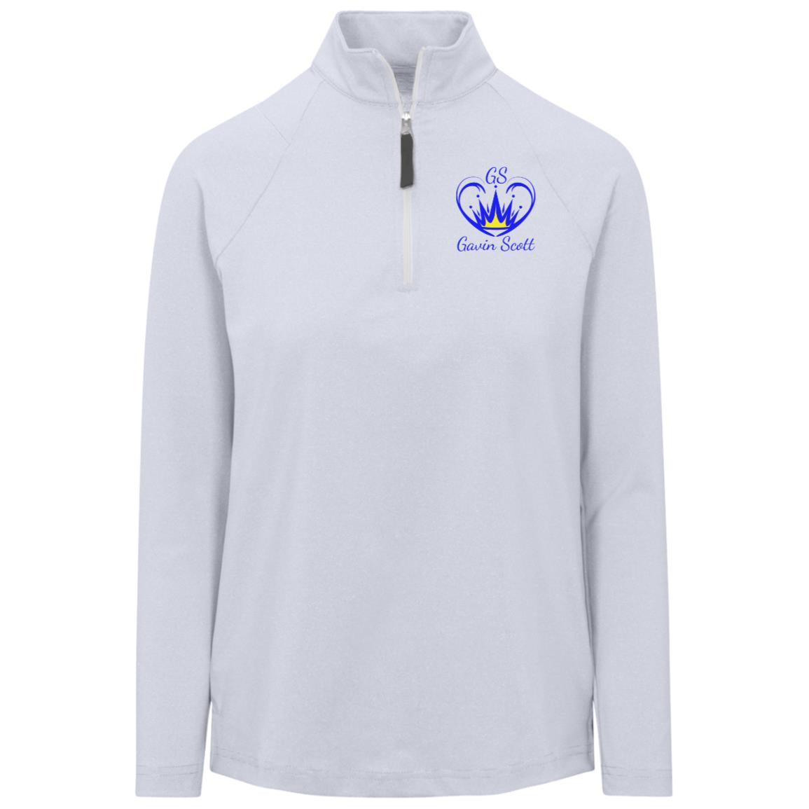 Gavin Scott FUCK TRUMP CrownLux Clubhouse Quarter Zip (Femme XS-3XL)