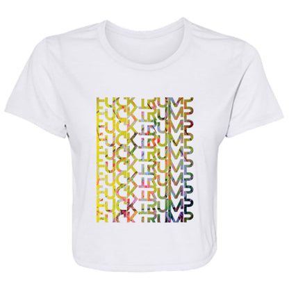 Gavin Scott FUCKTRUMP Flowy Cropped Tee (Femme S-2XL)