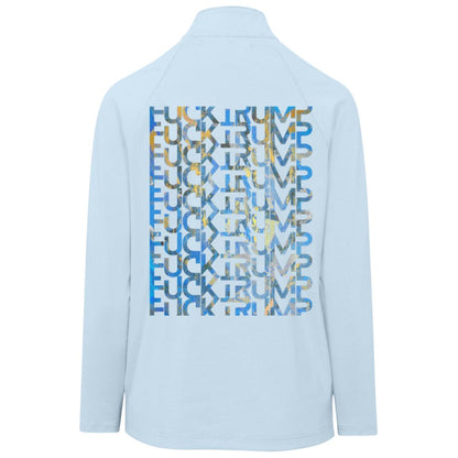 Gavin Scott FUCKTRUMP CrownLux Clubhouse Quarter Zip (Femme XS-3XL)