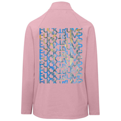 Gavin Scott FUCKTRUMP CrownLux Clubhouse Quarter Zip (Femme XS-3XL)