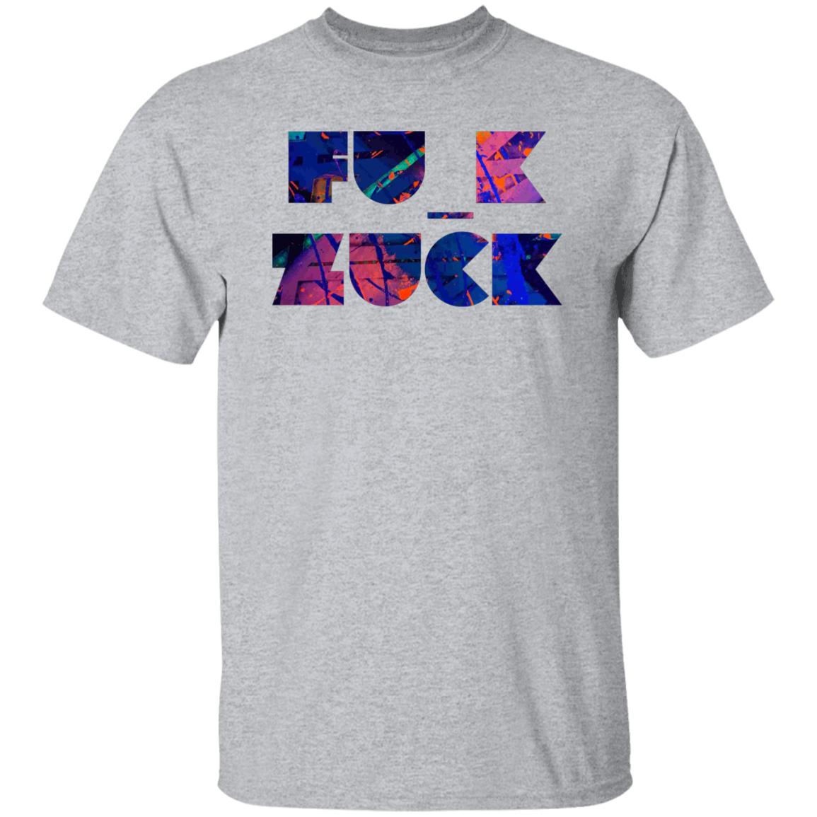 Gavin Scott Censored FU_K ZUCK Tee (Genderless S-6XL)