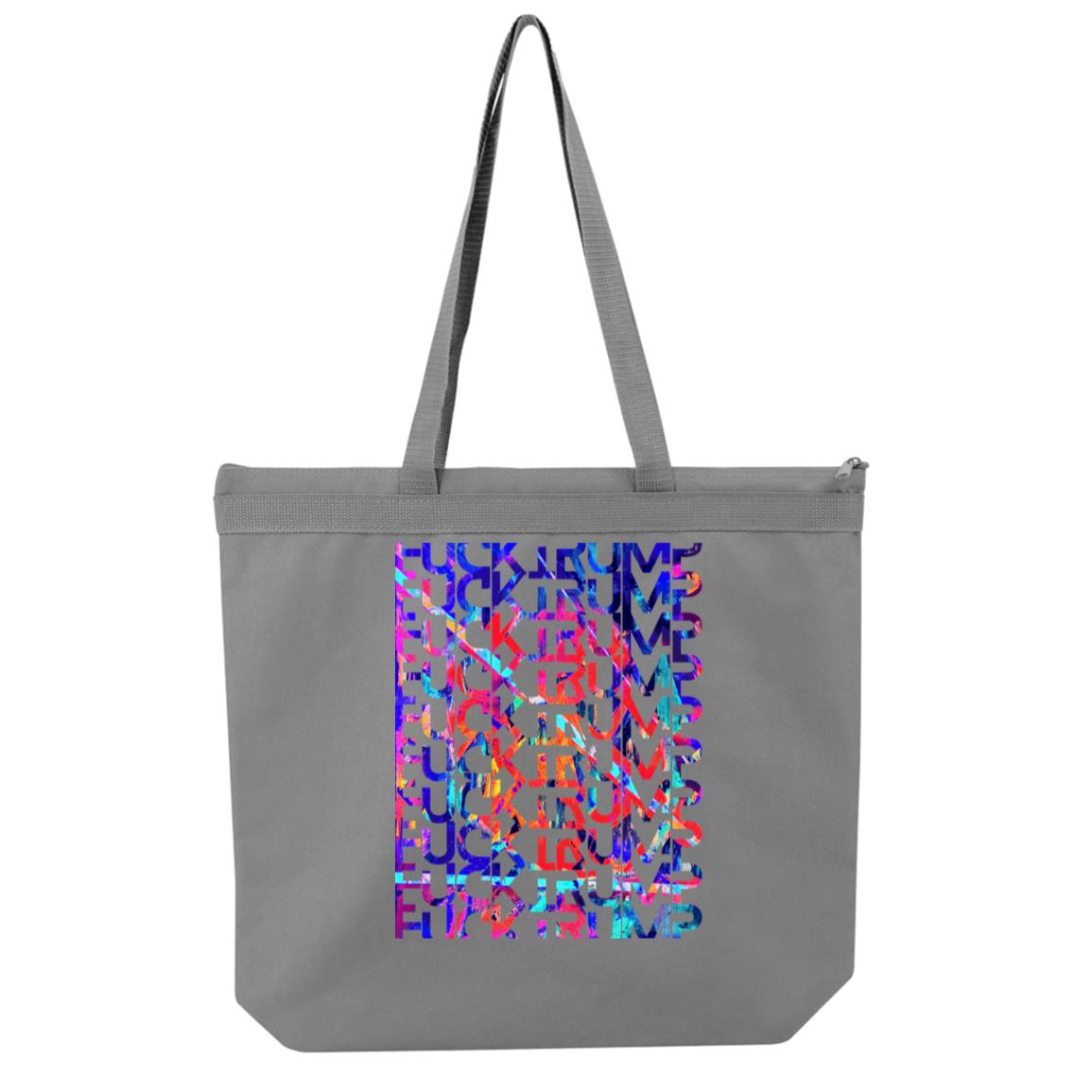 Gavin Scott FUCK TRUMP Double Sided Liberty Bags Melody Large Tote