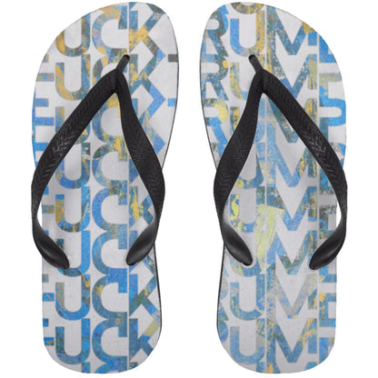 Gavin Scott FUCKTRUMP Adult Flip Flops
