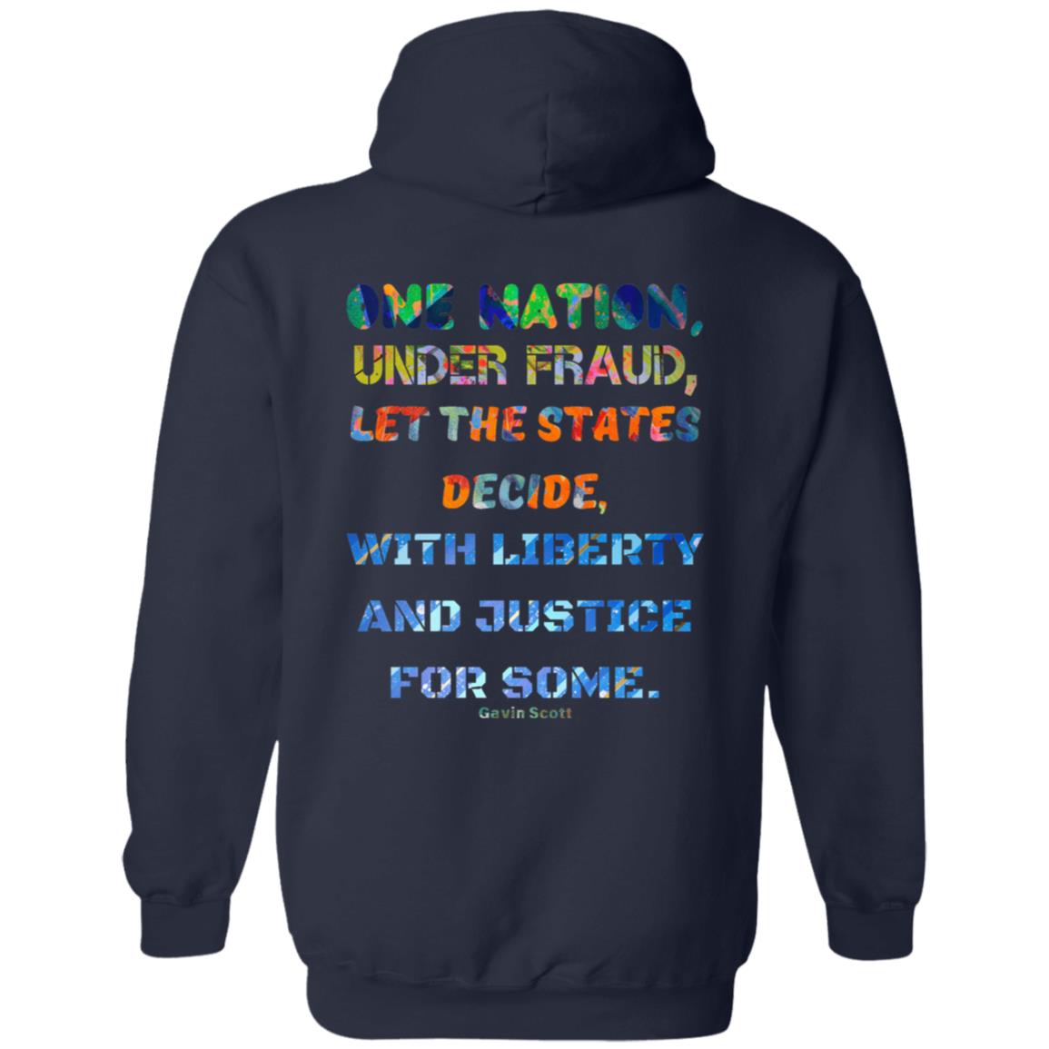 Gavin Scott "ONE NATION..." Pullover Hoodie (Genderless S-5XL)