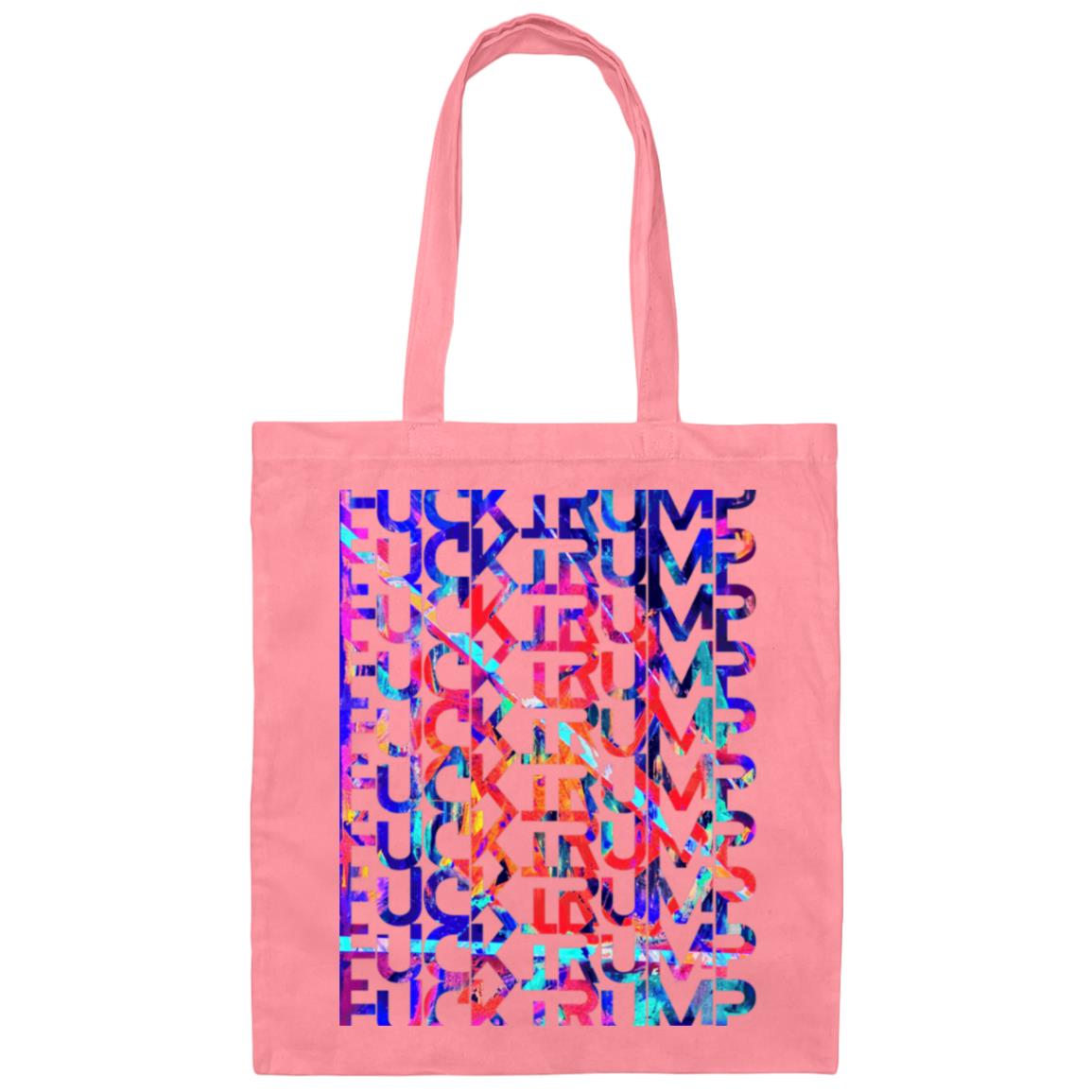 Gavin Scott FUCK TRUMP Double Side Design Canvas Tote Bag