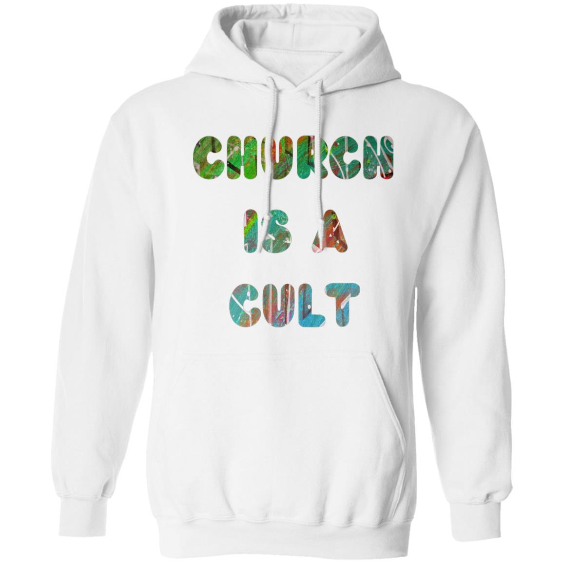Gavin Scott CHURCH IS A CULT Pullover Hoodie (Genderless S-3XL)