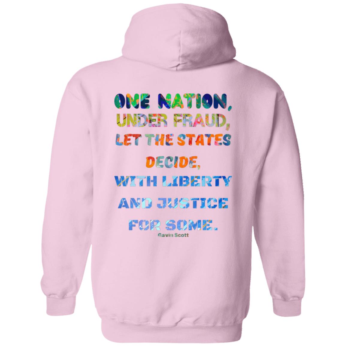 Gavin Scott "ONE NATION..." Pullover Hoodie (Genderless S-5XL)