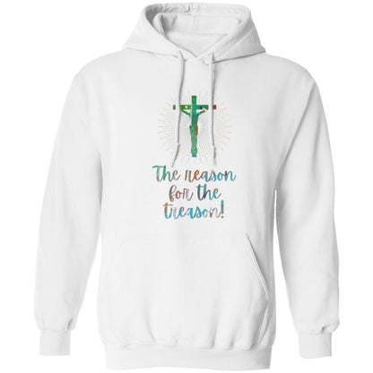 Gavin Scott THE REASON FOR THE TREASON Pullover Hoodie (Genderless S-3XL)