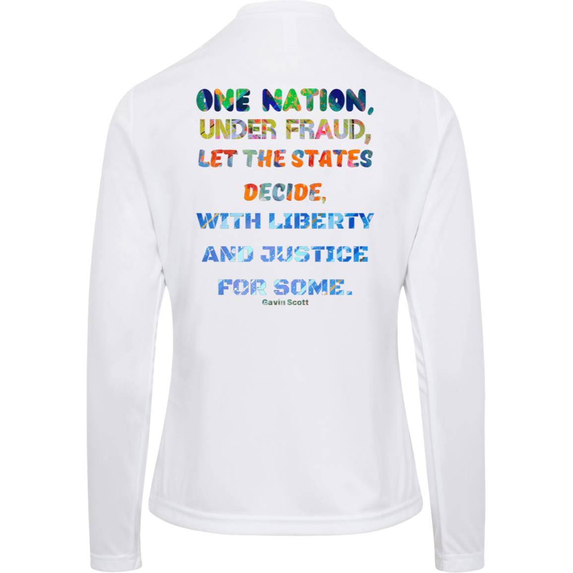 Gavin Scott "ONE NATION..." Team 365 Long Sleeve Tee (Femme XS-3XL)