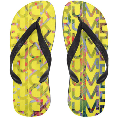 Gavin Scott FUCKTRUMP Adult Flip Flops