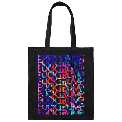 Gavin Scott FUCKTRUMP Double Side Design Canvas Tote Bag