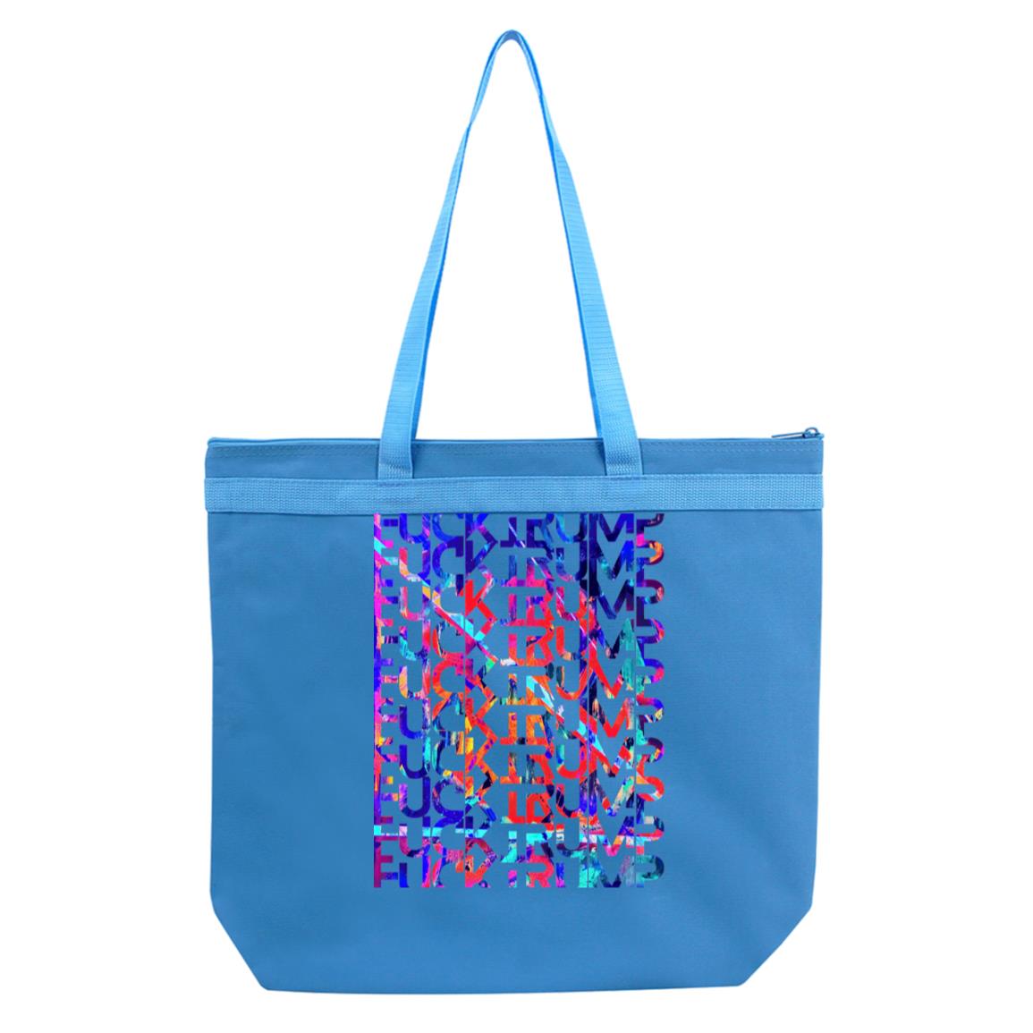 Gavin Scott FUCK TRUMP Double Sided Liberty Bags Melody Large Tote