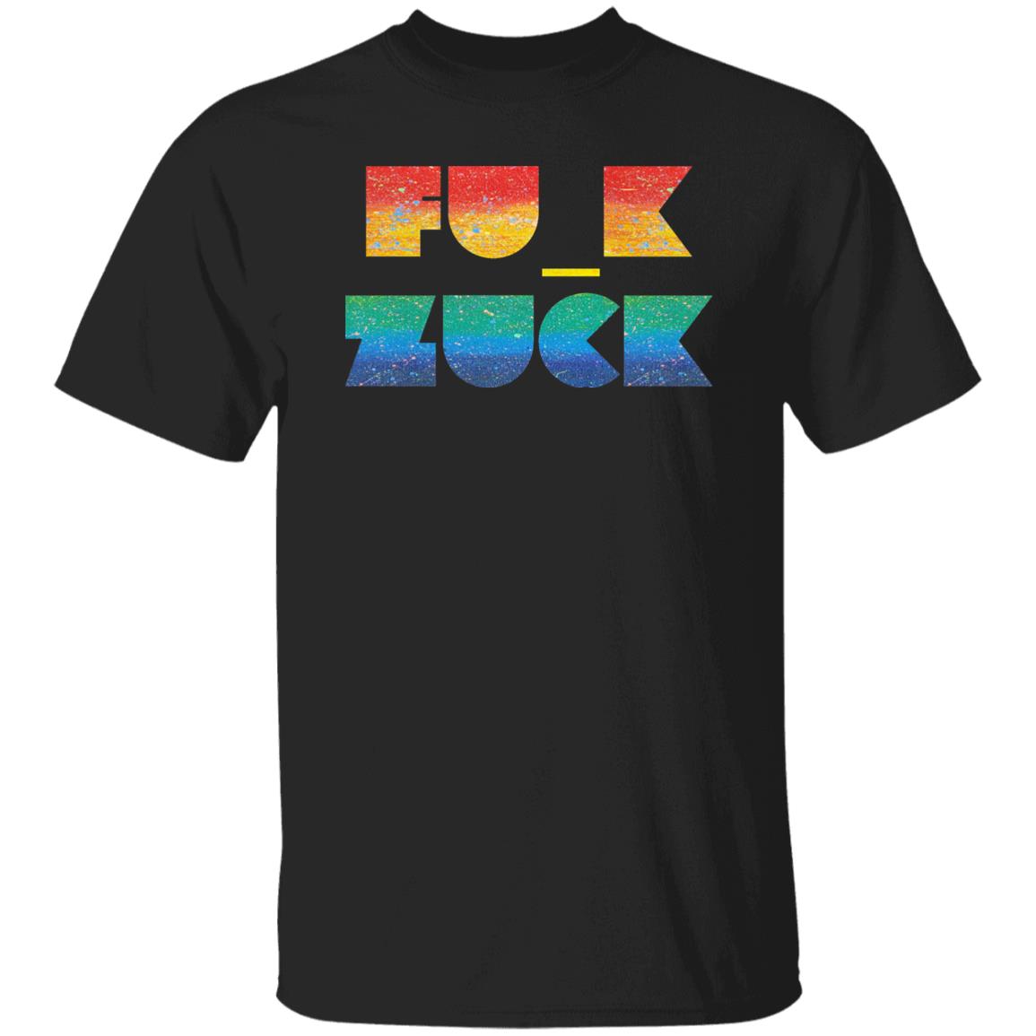 Gavin Scott Censored FU_K ZUCK Tee (Genderless S-6XL)