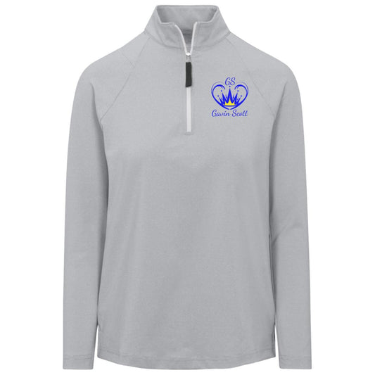 Gavin Scott FUCK TRUMP CrownLux Clubhouse Quarter Zip (Femme XS-3XL)